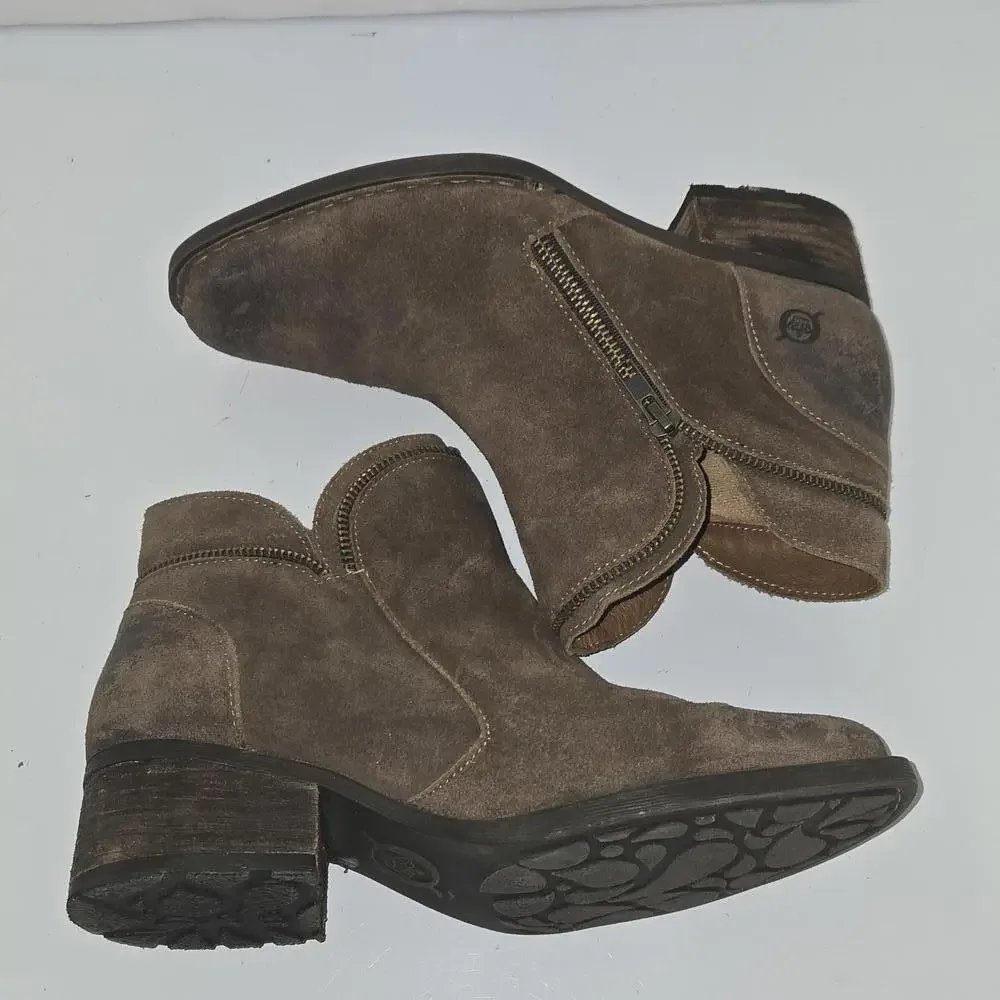 0312 Born Taupe Bootie‎ Women's Size 8M - Picture 6 of 10